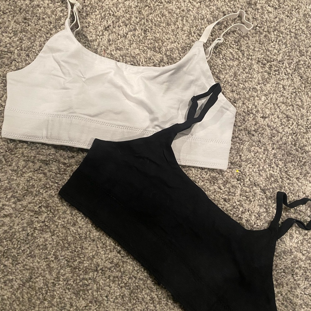 NEW Allbirds Set of 2 Anytime Bralettes, XS
